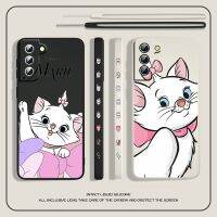 [Hot K] น่ารัก Disney มารีแคทสำหรับ Samsung Galaxy S22 S21 S20 S10 Note20 10 Ultra Plus Pro FE Lite Liquid ซ้ายเชือกโทรศัพท์ Capa Coque