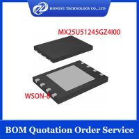 1 - 10 Buah MX25U51245GZ4I00 MX25U51245GZ4100 MX25U51245 IC FLASH 512MBIT SPI/QUAD WSON-8 IC Chihama