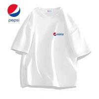 Pepsi เสื้อยืดผ้าฝ้ายแขนสั้นผู้ชายฤดูร้อนสดชื่นกีฬาสันทนาการขนาดใหญ่ไขมันเยาวชนทุกการแข่งขัน Klein สีน้ำเงิน 5 คะแนน