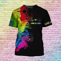 Lgbt t Shirt Rainbow Lgbt Rose Love Is Love t Shirt Full Print, Gift For Gay t S {in store}
