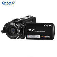 กล้อง Z63 ORDRO 2K/30FPS ไนท์วิชั่น IR กล้องวีดีโอดิจิตอล Vlog