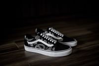 [ของแท้ ส่งฟรี จากไทย] VANS OLD SKOOL "PEACE PAISLEY" BLACK/WHITE