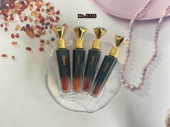 ลิปกลอสเจ้าหญิง-novo-queens-vintage-velvet-lip-glaze-no-5335