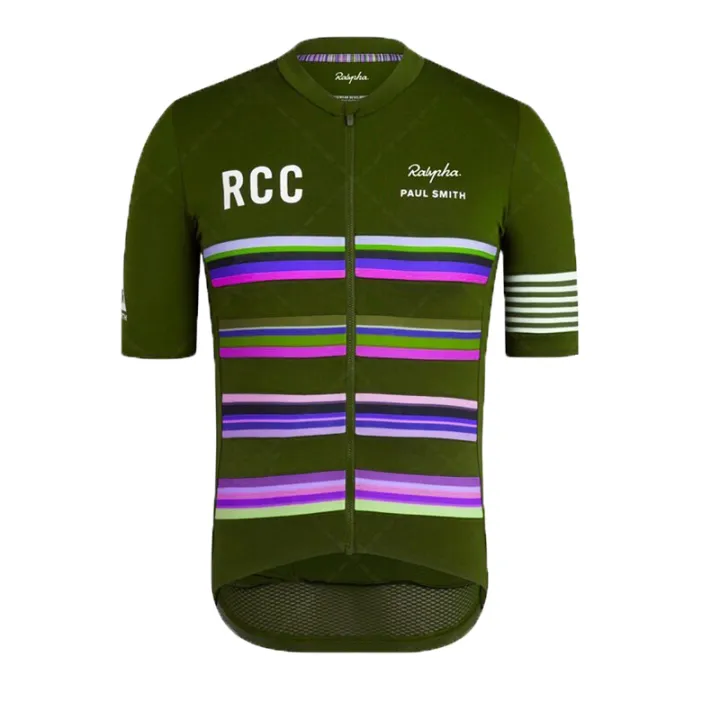 2021 Ropa Ciclismo สไตล์ใหม่ Raphaful Rcc ชุดชาย/Wemen แขนสั้น Paul Smith  ทีมขี่จักรยานถนนชุดฤดูร้อนการฝึกอบรมสวมใส่ใหม่ขี่จักรยาน Jesey Ser เสื้อผ้า  