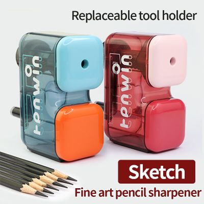 Tenwin MS5001 Hand Crank Sketch Pencil Sharpener Mechanical Pencil Sharpeners Student Sketching Drawing Art Stationery