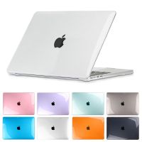 Laptop Protective Case For Macbook Air 13.6 A2681 Crystal Transparent Cover Air Pro 13 14 15 16 inch A2442A2337A2338 Accessories Cases Covers