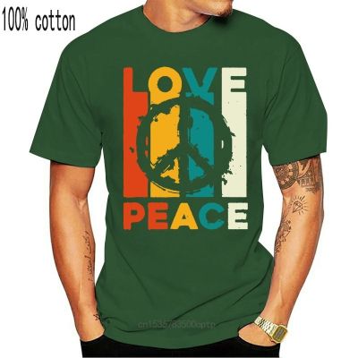 Love Peace Freedom T-Shirt 60S 70S Tie Dye Hippie Shirt Tee T-Shirt Cotton XS-4XLCasual Print Fashion Tee Shirt