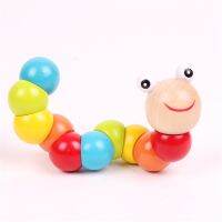 Infant Graphic Cognition Baby Rattle Toys Wooden Puzzle Early Education Baby Toys Colorful Kids Intellectual Development Block