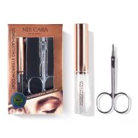 Nee Cara Long Lasting Eyebrow Coat #N194 : นีคาร่า เจลปัดคิ้ว มาสคาร่าใส ปัดคิ้ว เจลเซ็ตขนคิ้ว x 1 ชิ้น SRSi