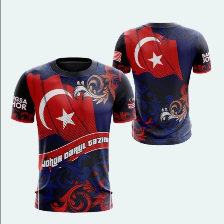Men's Tshirt Negeri Johor Special Edition Lazada