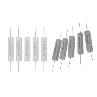 10 Pcs 10W 5 Wirewound Ceramic Cement Resistor 10 Watt5 Pcs 20 Ohm 5 Pcs100 Ohm