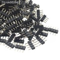 卐♀▤ 10pcs/lot LED Connector Adapter 4Pin 5Pin Needle Male Type Double 4 Pin RGB/5 Pin RGBW Connector For 3528 5050 Led Strip Light