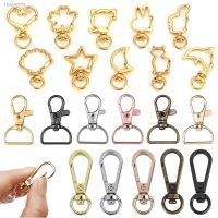 ☍♣✴ 5pcs/Lot Alloy Swivel Lobster Buckle Handbag Connector Hook Snap Bag KeyChain Trigger Clip Clasp DIY Hardware Accessories