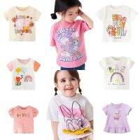 Childrens T-shirt Girl Short Sleeve T-shirt New Summer Baby Cute Top Unicorn T-shirt Pony T-shirt Girl Clothes-hotsale