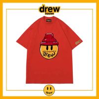 【พร้อมส่ง】DREW เสื้อยืดลําลอง คอกลม แขนสั้น ทรงหลวม ใส่สบาย แฟชั่น