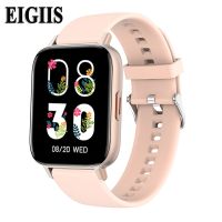 EIGIIS Smart Watch Women 1.69inch Fitness Tracker Heart Rate Monitor Blood Oxygen Mens Sports Smartwatch For xiaomi Android ios