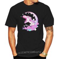 top quality t shirt Pastel Goth Trex - Vaporwave Aesthetic 2023 Summer 2023 Brand Men Hip Hop Men s Casual Fitness Tops Tees Men  FWAM