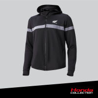 Honda Hoodie Jacket Black  เสื้อแจ๊กเก็ตฮู๊ดดี้ฮอนด้า สีดำ