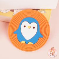 วัสดุกันลื่น ​ที่รองแก้ว PVC ลายการ์ตูน ทนความร้อน ล้างได้ Cartoon PVC Coaster