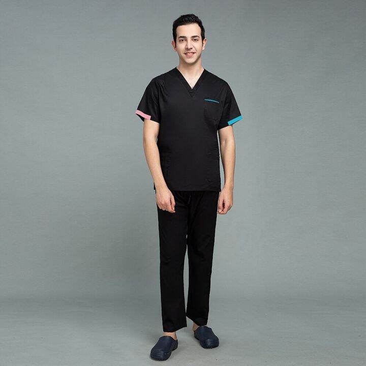 Medical Nurse Scrubs Twopiece Spa Slim Lab Clinic Nurse Pharmacy