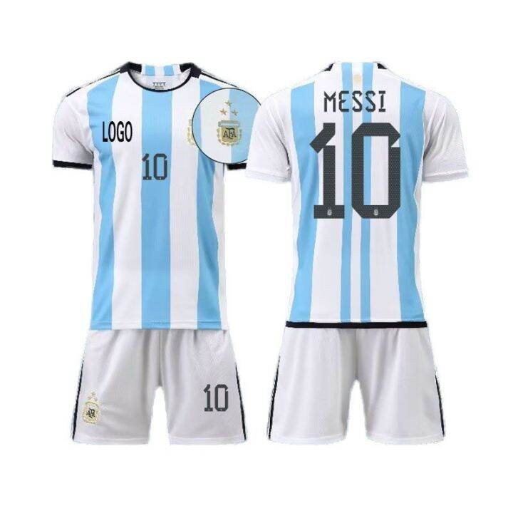 3-star-lionel-messi-argentina-national-team-home-and-away-2022-10-jersey-adult-childrens-game-of-football-clothing-customization