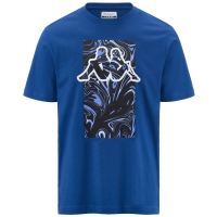 เสื้อยืด KAPPA	LOGO EZIO Blue Sapphire