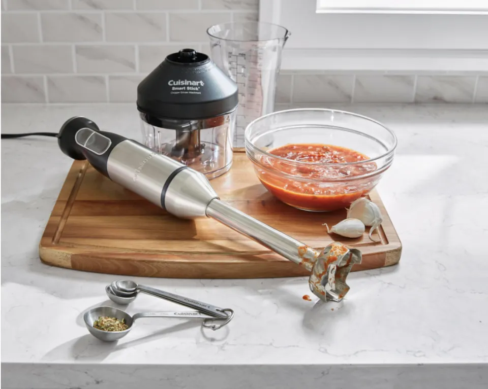 Cuisinart CSB-85 Smart Stick Handheld Blender Immersion 2 Speed Motor 300  Watts