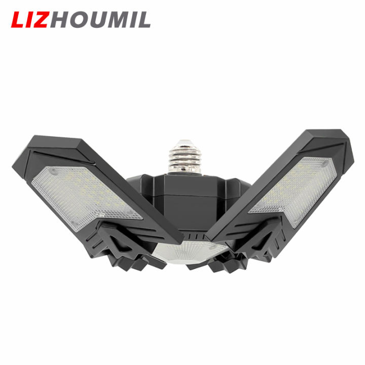 lizhoumil-ไฟ-led-ไฟแอลอีดีโรงรถ120w-โรงรถห้องเก็บของโรงรถ4ใบ12000lm-ไฟเพดานสำหรับเวิร์คช้อป