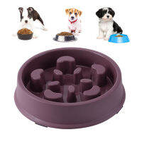 ชามใส่อาหารช้าสำหรับสัตว์เลี้ยง Petal Type Petal Type Slip Resistant Dog Bowl One Piece Molding for Dog for Pet Supplies