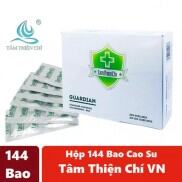 Hộp 144 chiếc Bao cao su Tâm Thiện Chí GUARDIAN mỏng trơn TTC