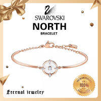 Swarovski สร้อยข้อมือ Swarovski NORTH กำไลข้อมือ หญิง เส้นอย่างง่ายสง่างามและสง่างามแฟชั่น สร้อยข้อมือ（SWAROVSKI official store）