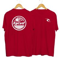 Rip curl cutomized cotton tshirt for men and women front and back print