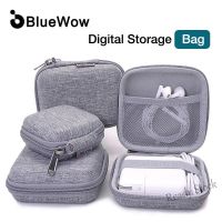 【hot sale】 ♚ C02 BlueWow GH1371 Portable Earphone Storage Bag Hard Shell Digital Gadgets Case EVA Bluetooth Bag Data Cable MAC Charger U Disk Protective Cover