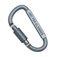 หัวเข็มขัดรูปตัว D อเนกประสงค์อลูมิเนียมอัลลอยด์ Carabiner ตะขอคลิป Twistlock คลิปล็อค D-ring ใช้งานง่าย