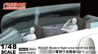 FREEDOM F148001 148 Scale ROCAF Modern Flight Crew Vol-1สำหรับ AT-3 1ชุด: 2ตัวเลข