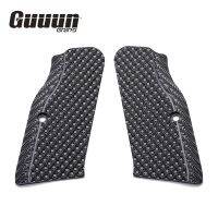 Guuun กร G10สำหรับกรอบขนาดเล็ก Tanfoglio ที่กำหนดเองทางยุทธวิธีจับเนื้อปาล์มบุ๋มปลอม-4สี