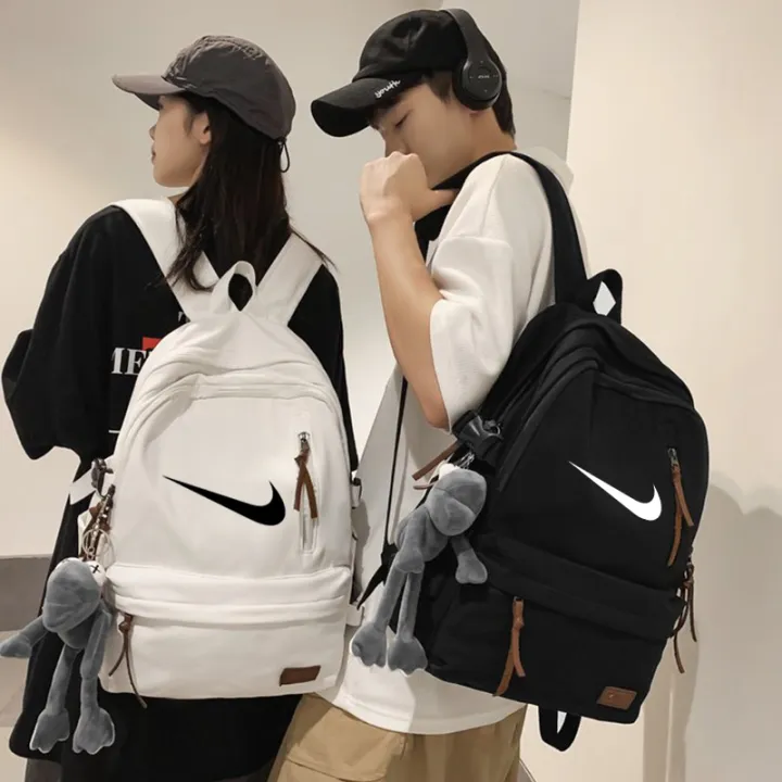 Nike reverse hook men's and women's backpack day system simple leisure