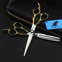 Japan 6 Inch Salon Hair Cutting Shear Hairdressing Scissors Hair Professional Barber Scissors Set Makas