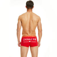 Chinese Printed Mens Underwear Seobean Brand Mens Underwear Low Waist Sexy Mens Pants