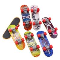 Fingerboard สเก็ตบอร์ดขนาดเล็กปลายนิ้วเคลื่อนไหวของเล่นของขวัญสำหรับเด็ก