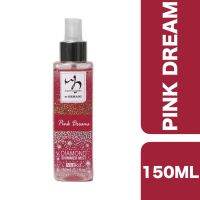 ?Product of UAE? WB Hemani Pink Dreams Diamond Shimmer Mist 150ml++ ดับเบิ้ลยูบีเฮมานี่พิ้งดรีม ไดม่อนชิมเมอร์มิสท์ 150 มล