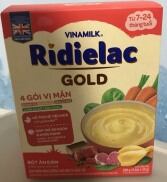 Bột Ăn Dặm RiDielac Gold- Hộp Giấy 200g vị mặn ngọt