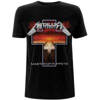 เสื้อยืด Metallica Master Of Pups Cross 100 MERCH ดั้งเดิม