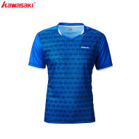 Kawasaki Badminton T-Shirt Men Tennis Shirt Quick Dry Short-Sleeve Training Breathable Shirts For Male Female ST-R1222