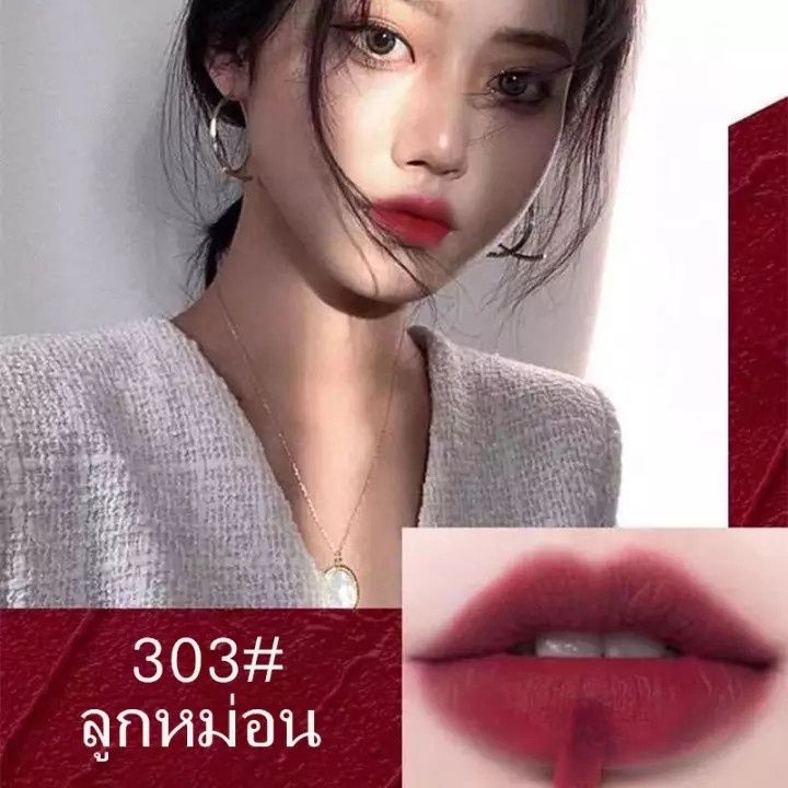 ลิปสติก-เซทลิปสีส้มสีส้ม2g-5-สี-5-แท่ง-กันน้ำติดทน-100-lipstick-สินค้าพร้อมส่ง