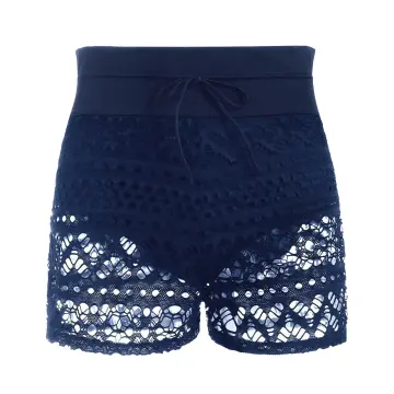 Shop Set Swimwear High Waist Lace Short Set with great discounts and prices  online - Jan 2024