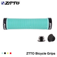 1คู่ ZTTO MTB Handlebar Grips ซิลิโคนเจลล็อค Anti Slip Grips ปลายบาร์สำหรับ MTB Mountain จักรยานพับจักรยานอะไหล่ AG15