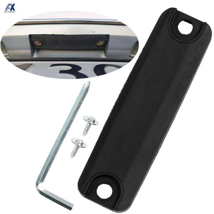 Rear Trunk Hatch Liftgate Button W/ Screw Switch Latch Cover For Toyota