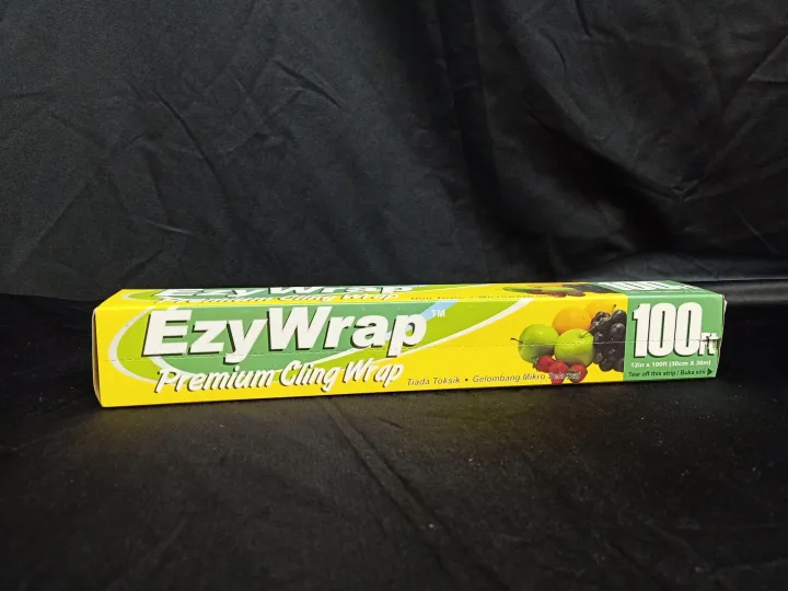 Ezywrap Premium Cling Wrap / Food Wrap/ 100ft [30cm x 30m] Lazada