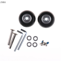 ZIBU 2pcs กระเป๋าเดินทางเปลี่ยนล้อเพลาอะไหล่ซ่อม40*18mm